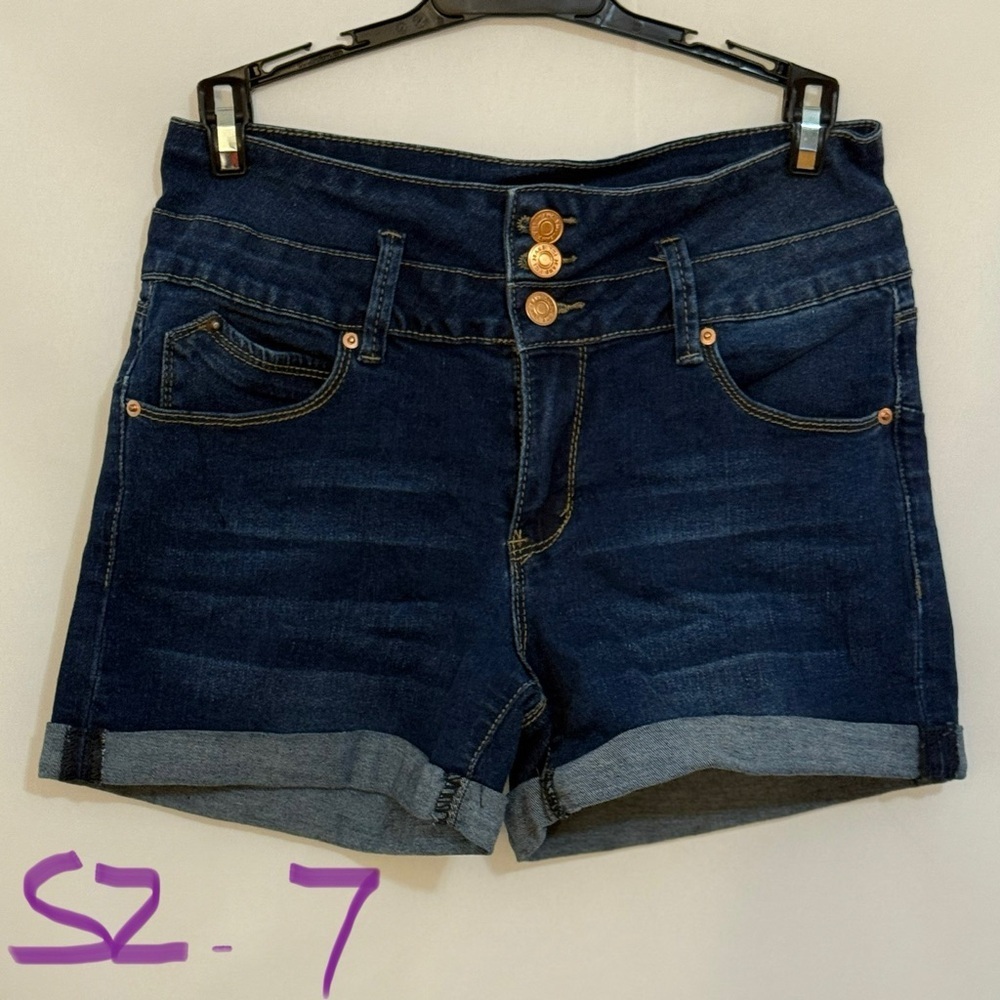 YMI Dark Blue Jean Shorts